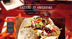 Desktop Screenshot of eatingisawesome.com
